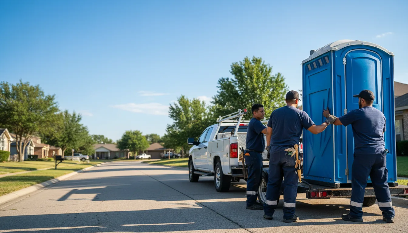 Portable Toilet Rental in Texas near me